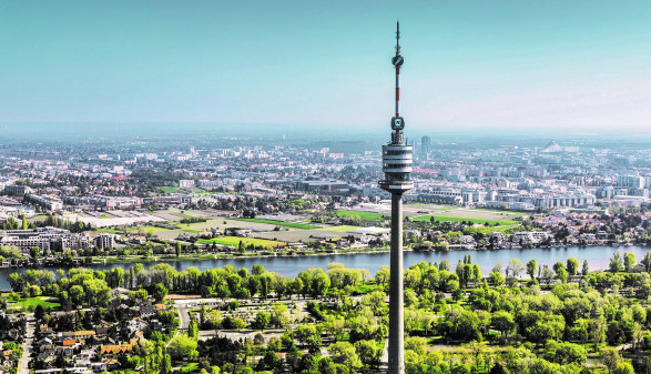 © Donauturm Blick auf den Donauturm © Donauturm