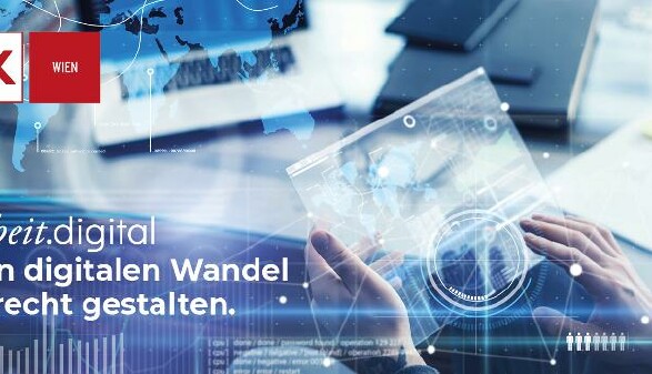 arbeit.digital Zukunftskonferenz Header - AK Wien: Den digitalen Wandel gerecht gestalten