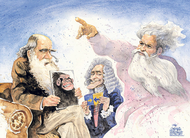 Karikatur von Oliver Schopf