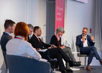 Diskussionsrunde in Track 3