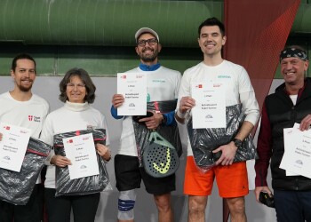 Padel, Power und gute Stimmung an der Alten Donau