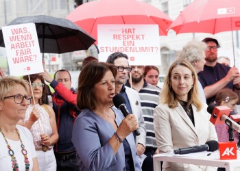 AK Pr&auml;sidentin Anderl fordert faire Arbeitsbedingungen f&uuml;r Teilzeit-Besch&auml;ftigte.