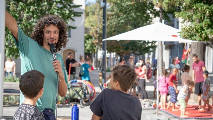 Beatboxen mit Geo Popoff © Thomas Lehmann Beatboxen mit Geo Popoff