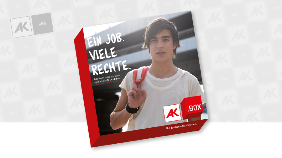 Praktische Infos und Tipps rund um das Thema Arbeit. © AK Wien, AK Wien Cover der Broschüre © AK Wien, AK Wien