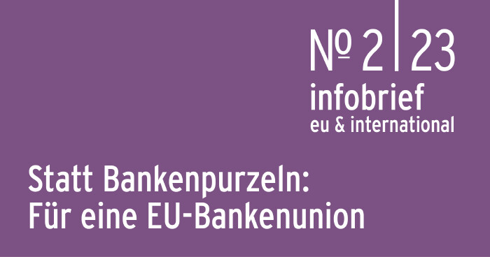 Felber: Für eine nachhaltige EU-Bankenunion