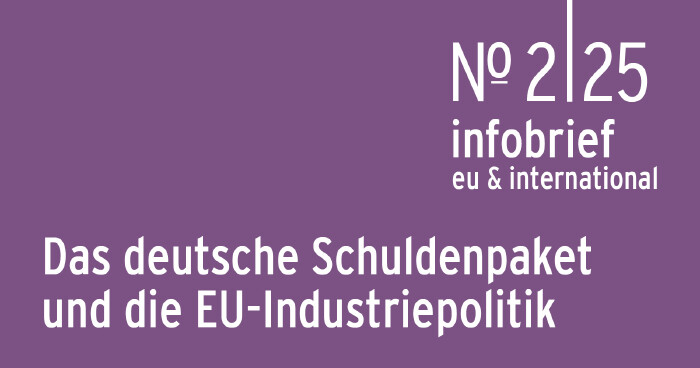 AK Infobrief 2|25 | Henriquez Blauth: Das deutsche Schuldenpaket und die EU-Industriepolitik © AK WIEN AK Infobrief 2|25 | Henriquez Blauth: Das deutsche Schuldenpaket und die EU-Industriepolitik