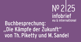 © AK WIEN AK Infobrief 2|25 | Eigner: Buchbesprechung Picketty/Sandel: Die Kämpfe der Zukunft