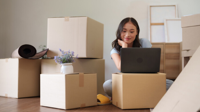 Umzug in neue Wohnung