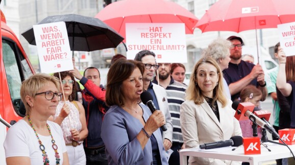 AK Pr&auml;sidentin Anderl fordert faire Arbeitsbedingungen f&uuml;r Teilzeit-Besch&auml;ftigte.