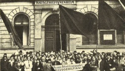 Hausgehilfinnen am 1.Mai