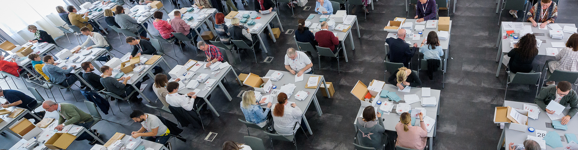 Die Ausz&auml;hlung hat begonnen. &copy; Thomas Lehmann, AK Wien