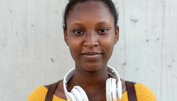 Portrait einer Afrikanerin