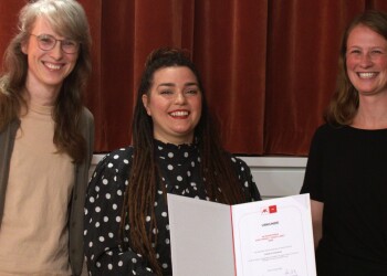 vlnr.: Juliane Nagiller, Cornelia Travnicek, Tamara Premrov 