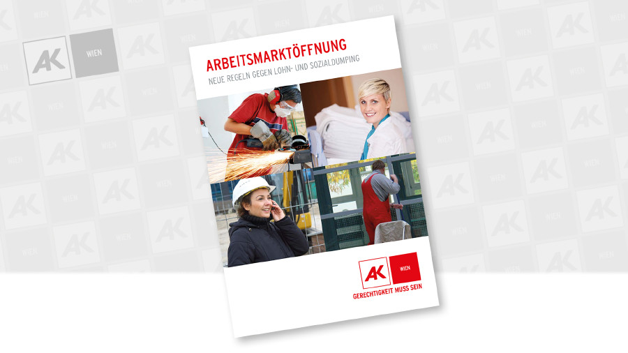 © AK Wien Cover der Broschüre © AK Wien