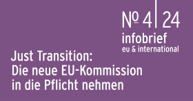 Ak Infobrief 4|24: Wegerer: Just Transition &ndash; Die neue EK in die Pflicht nehmen
