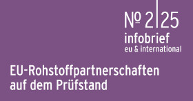 © AK WIEN AK Infobrief 2|25 | Tröster/Papatheophilou/Küblböck: Kritische Rohstoffe für die EU EU-Rohstoffpartnerschaften auf dem Prüfstand AK Infobrief 2|25 | Tröster/Papatheophilou/Küblböck: Kritische Rohstoffe für die EU EU-Rohstoffpartnerschaften auf dem Prüfstand © AK WIEN