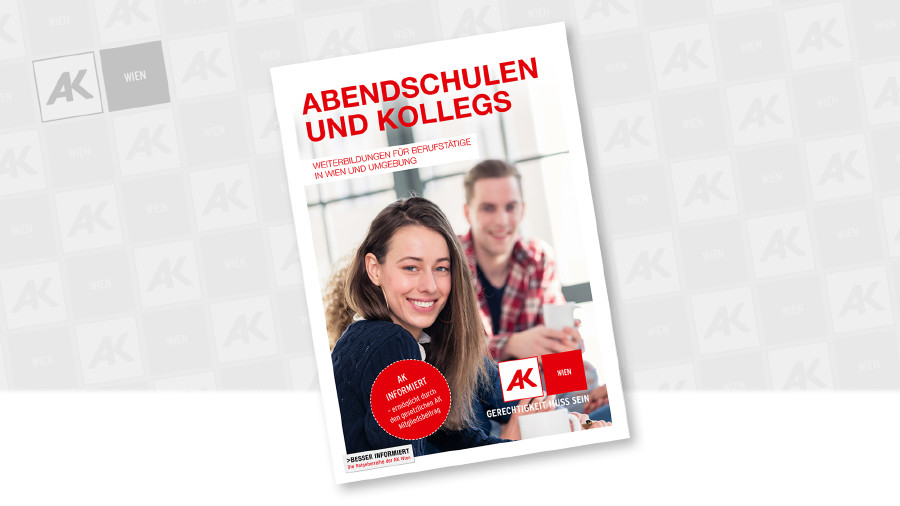 Cover der Broschüre © AK Wien, Kzenon - stock.adobe.com Cover der Broschüre © AK Wien, Kzenon - stock.adobe.com